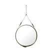 Adnet Circular Wall Mirror - Large 70 olive