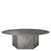 Epic Steel Coffee Table - Round 110 - Misty Grey