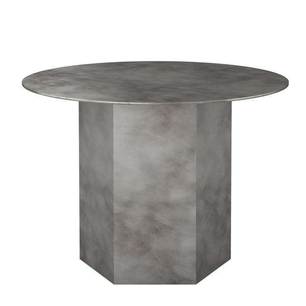 Epic Steel Side Table - Round 60 - Misty Grey