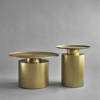 Pillar Coffee Table - Low & Tall Brass
