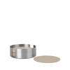 Lareto Coasters with Stainless Steel Holder - Nomad/Tan