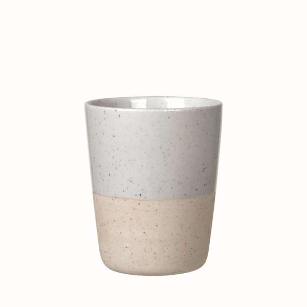Sablo Ceramic Stoneware Handleless Mug Set of 4
