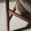 Knitting Chair Sheepskin