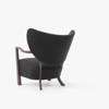 Wulff Lounge Chair - Walnut - Hallingdal 0376