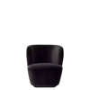 Stay Lounge Chair Small - Black Baseblack gubi velluto-130