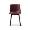 Pato Dining Chair Wood Base Fully Upholstered