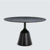 Coin Dining table - Black Oak