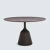Coin Dining table - Brown Oak