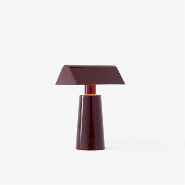 Caret Portable Table Lamp MF1 - Dark Burgundy