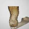 HEIN STUDIO Ostrea Rock Glass Vase Smoke