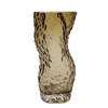HEIN STUDIO Ostrea Rock Glass Vase Smoke