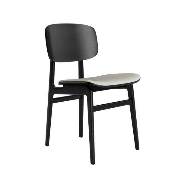 NY11 Dining Chair - Black Oak - Seat Upholstered