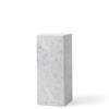 Plinth Pedestal - Marble White Carrara