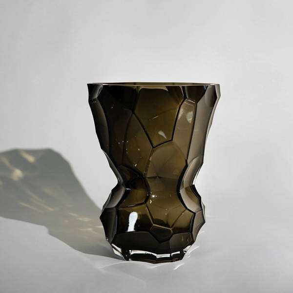 HEIN STUDIO Reflection Vase New Smoke Large