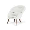 Oda Lounge Chair - HALLINGDAL 65 110 WALNUT
