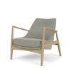 The Seal Lounge Chair - Low Back - Natural Oak - Re-wool 218