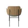 The Penguin Lounge Chair - natural oak re-wool 218