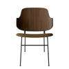 The Penguin Lounge Chair - walnut re-wool 448