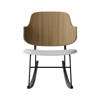 The Penguin Rocking Chair - natural oak solid black ash rocker hallingdal 110