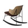 The Penguin Rocking Chair - natural oak solid black ash rocker dakar 0329