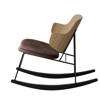 The Penguin Rocking Chair - natural oak solid black ash rocker dakar 0329