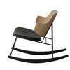 The Penguin Rocking Chair - natural oak solid black ash rocker dakar 0842