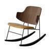 The Penguin Rocking Chair - walnut solid black ash rocker dakar 0250