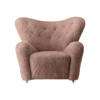 The Tired Man Lounge Chair - Sheepskin-sahara
