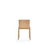 Ready Dining Chair Seat Upholstered - Boucl02 natural oak