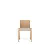 Ready Dining Chair Seat Upholstered - Boucl02 natural oak