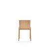 Ready Dining Chair Front Upholstered - Boucl02 boucl02 natural oak