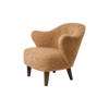 Ingeborg Lounge Chair - Sheepskin honey