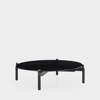 Notch Coffee Table round large black ø110