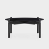 Notch Coffee Table round medium black ø90