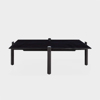 Notch Coffee Table square large black 110x110