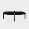 Notch Coffee Table square large black 110x110