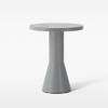 Draft Table Round ø60 bar table grey stained ash