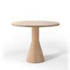 Draft Table Round ø88 dining table natural beech