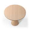 Draft Table Round ø88 dining table natural beech