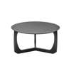 Lili lounge table medium- black lacquered oak