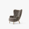 Petra Lounge Chair - Sheepskin sahara oak