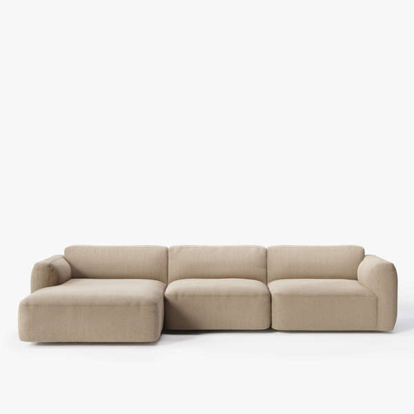 Develius Mellow Sectional Sofa Configuration E EV8H Karakorum 003