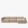Develius Mellow Sectional Sofa Configuration F EV8A Karakorum 003