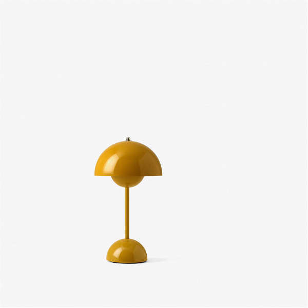 Flowerpot Portable Table Lamp VP9 - mustard