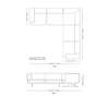 Diagram - Inland Corner Sofa AV41