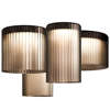 Giass Ceiling Lamp - smoky-grey