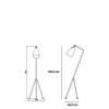 Diagram - Grashoppa Floor Lamp