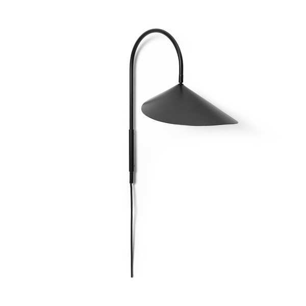 Arum Swivel Wall Lamp - Black