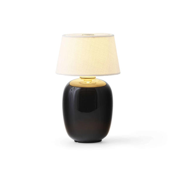 Torso Table Portable Table Lamp - Black