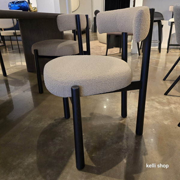 Dalya Dining Chair - Atlas In-Out 7K (Cat1) - Black Ash Base - Display Mode